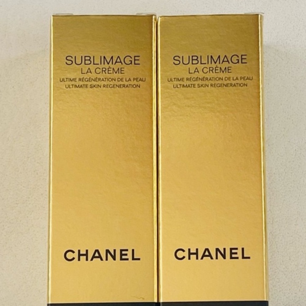 CHANEL NEW LA CRÈME YEUX 3 ml. Eye cream travel size.